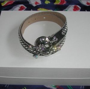 BB Simon Skull Buckle Belt